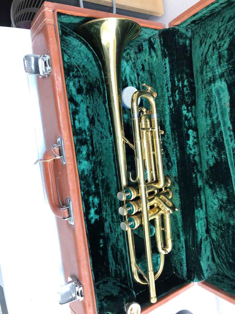 Early Chinese Trumpet by H Singha Nightingale Trumpets